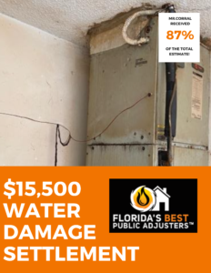 $15,500 Water Damage