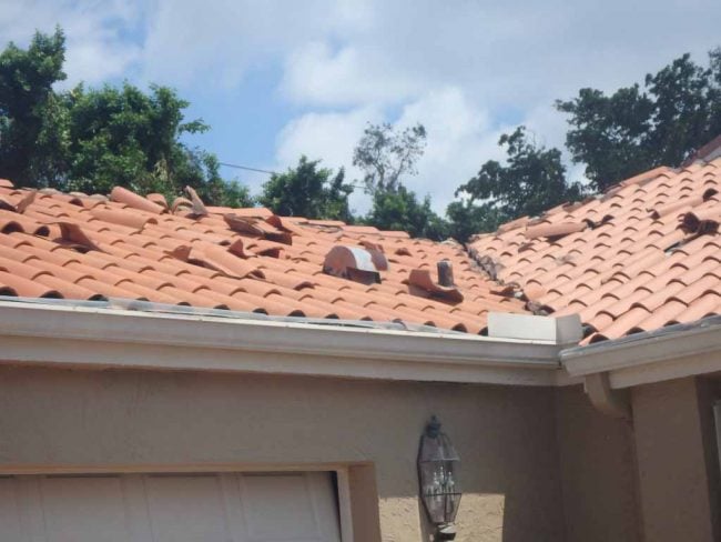 Micro Tornado Damage in Boca Raton, FL