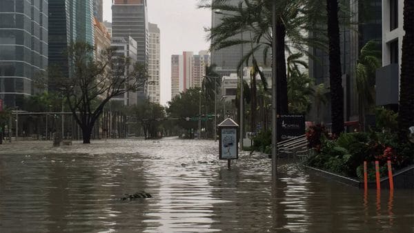 Brickel Miami Flooded