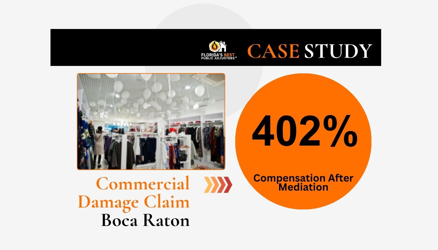 Boca Raton Public Adjuster Commercial Claim