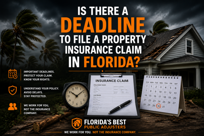 hire a public adjuster before its to late