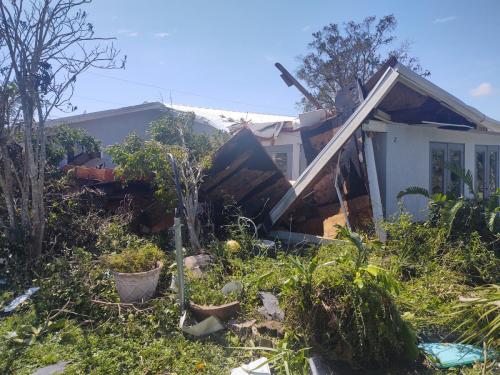 Entire Home Damage from Hurricane Ian Fort Myers